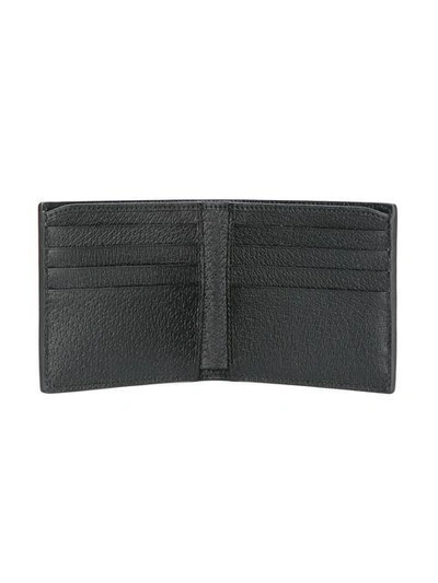 Shop Gucci Web Detail Bi-fold Wallet