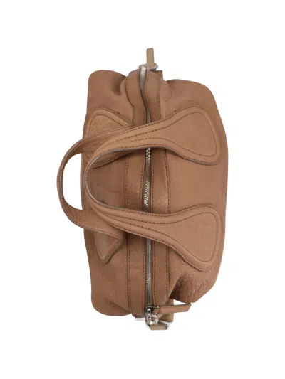 Pre-owned Givenchy Medium Nightingale Leather Tote Bag In Neutral