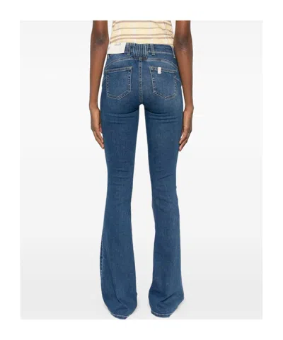 Liu •jo Stretch Flared Blue Jeans In Blue