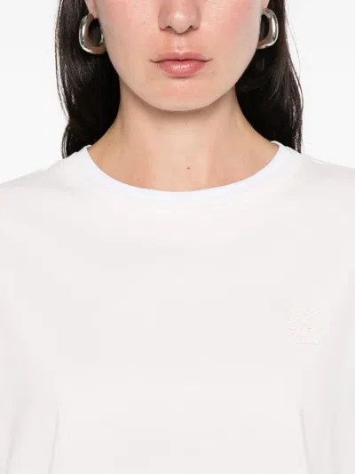 Sandro Logo-embroidered T-shirt In Multi