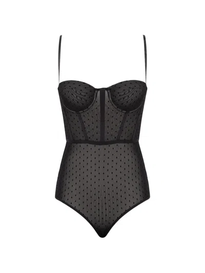 Zimmermann Body Twisted Romance In Black