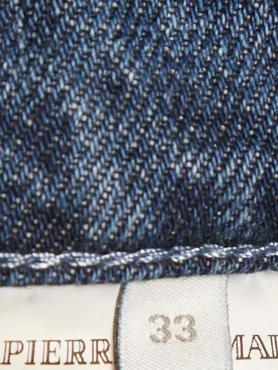 Pre-owned Pierre Balmain Distressed Jeans In Blue