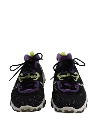 Pre-owned Nike Vintage React Vision Sneakers In Black