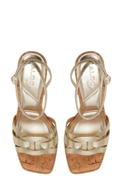 Aldo Beverlyanne Platform Sandal In Multi