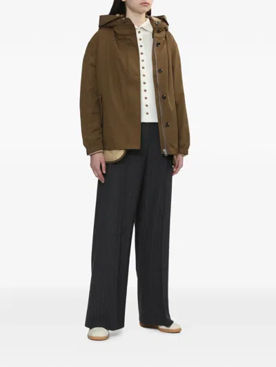 Rag & Bone Buttoned Collared Knitwear In White