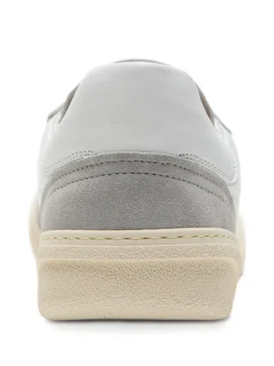 Acne Studios Suede-trimmed Leather Sneakers In Multi