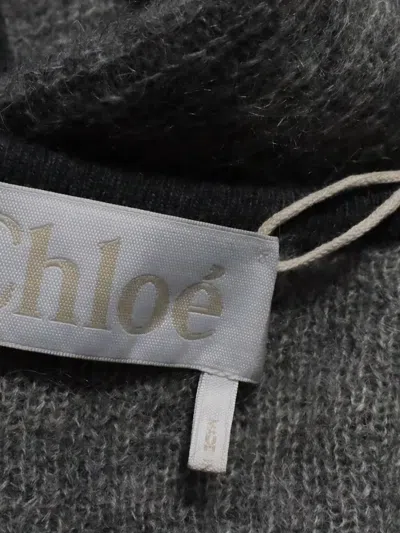 Pre-owned Chloe Gosselin Patch-pockets Coat In Gray