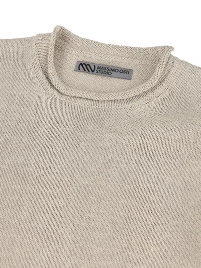 Massimo Osti Studio Crew-neck Sweater In Neutral