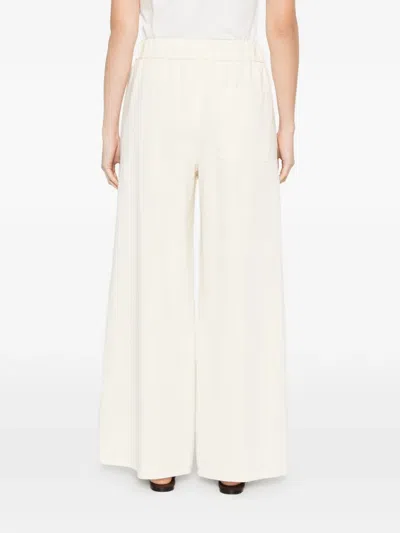 Forte Forte Elasticated Trousers In White
