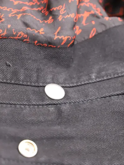 Pre-owned Givenchy Zipped Cotton Biker Jacket In Black