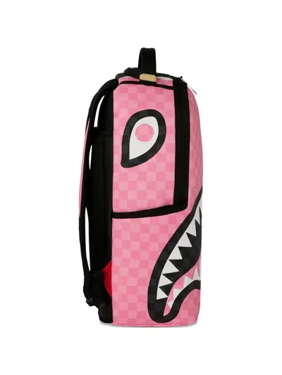 Sprayground Checked Backpack In Multi