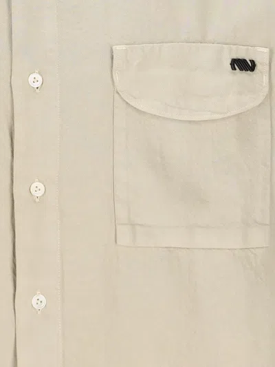 Massimo Osti Studio Flap-pocket Shirt In Neutral