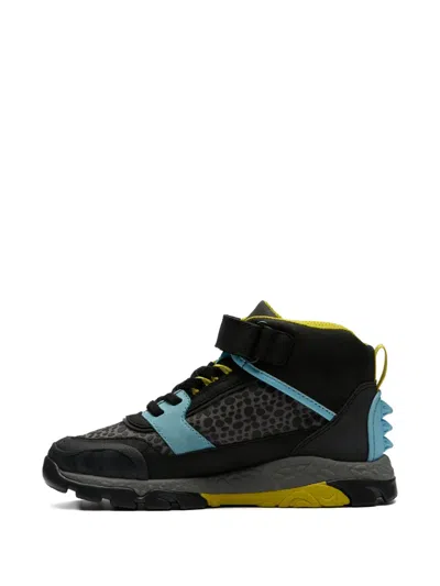 Clarks Printed Strap High-top Sneakers In Multi