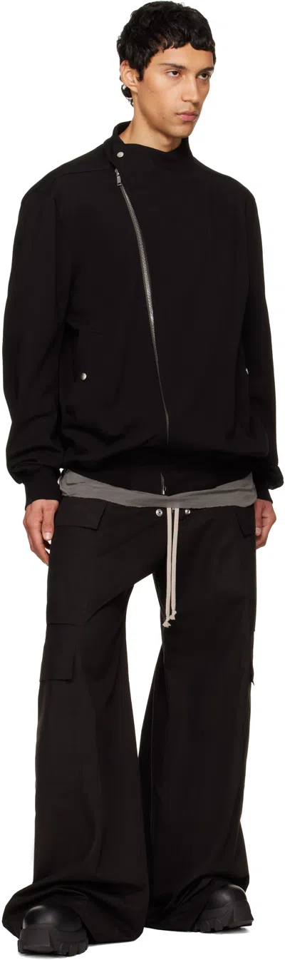 Rick Owens Hollywood Flight Puffer Jackets Black In Black