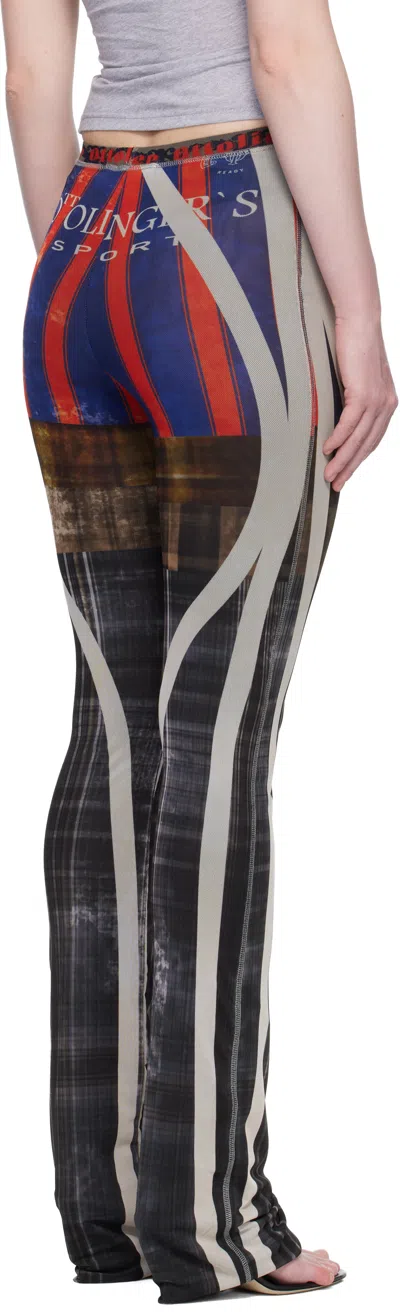 Ottolinger Multicolor Mesh Lounge Pants In Multi