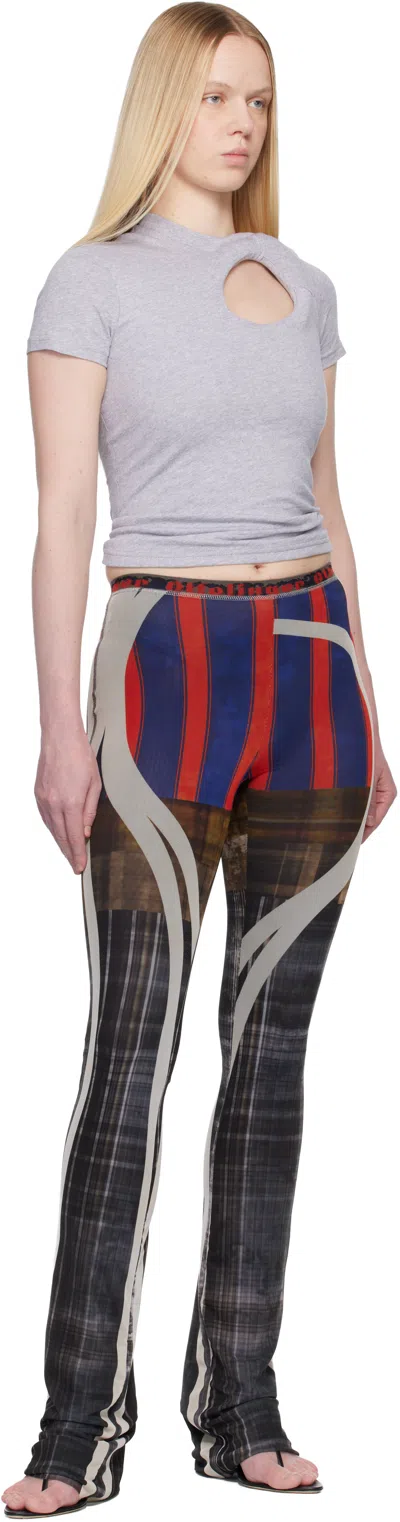 Ottolinger Multicolor Mesh Lounge Pants In Multi