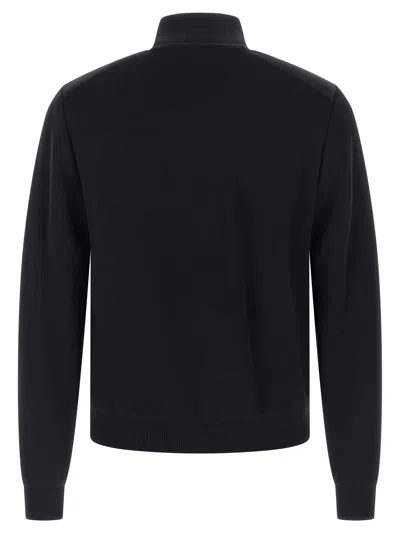 Moorer Duncan High-neck Quilted Jacket In Black