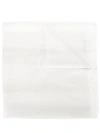 Gucci Silk Wool Gg Jacquard Shawl