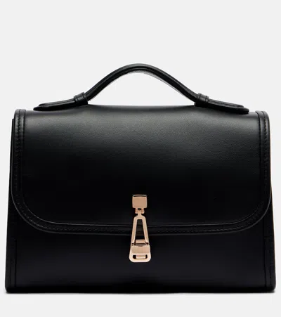 Gabriela Hearst Leonora Small Nappa Leather Top-handle Bag In Black