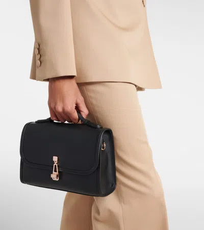 Gabriela Hearst Leonora Small Nappa Leather Top-handle Bag In Black