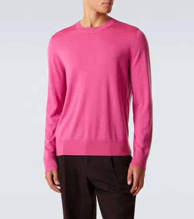 Gabriela Hearst Wool Sweater In Pink