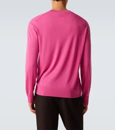 Gabriela Hearst Wool Sweater In Pink