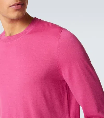 Gabriela Hearst Wool Sweater In Pink