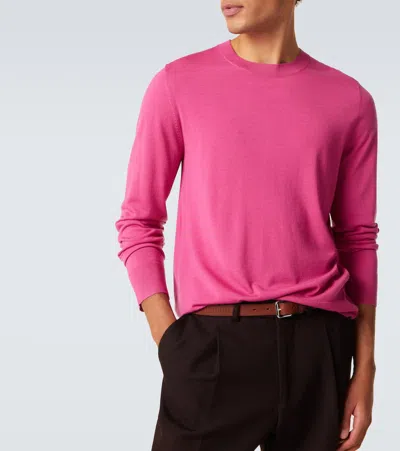Gabriela Hearst Wool Sweater In Pink
