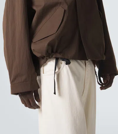 Studio Nicholson Comba Cotton-blend Jacket In Brown
