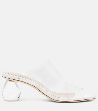 Simone Rocha Pu Mules In White