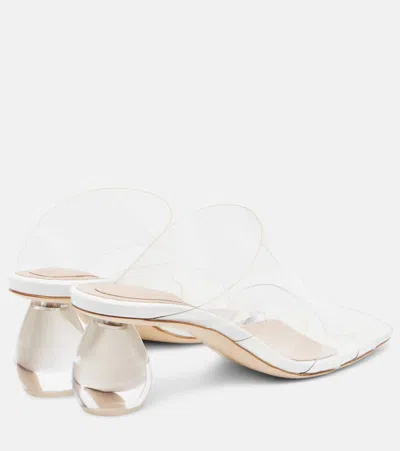 Simone Rocha Pu Mules In White