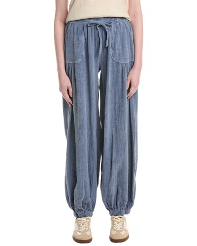 Labiz Gauze Pant In Blue