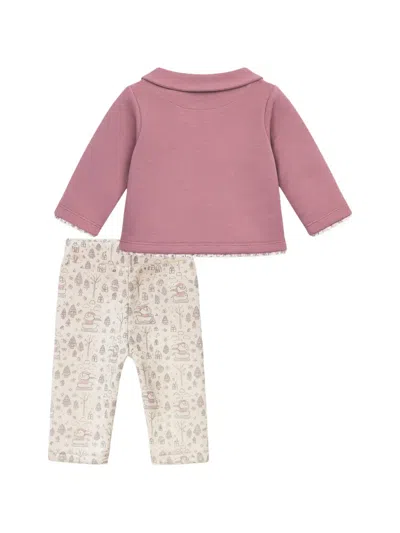 Mininio Patterned Trousers Set In Multi