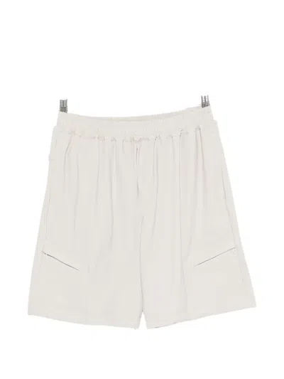 ELASTIC-WAISTBAND POCKET SHORTS