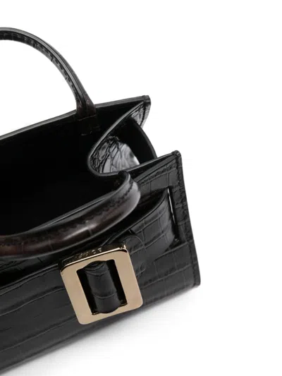 Boyy Women Bobby Charm Leather Mini Bag In Black