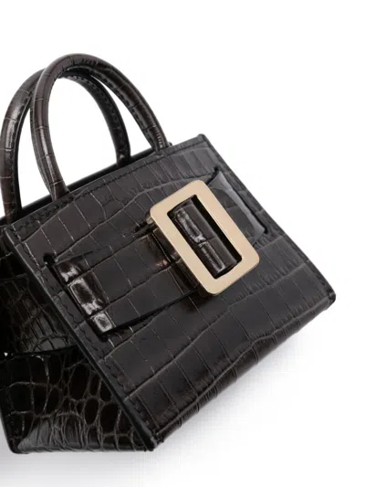 Boyy Women Bobby Charm Leather Mini Bag In Black