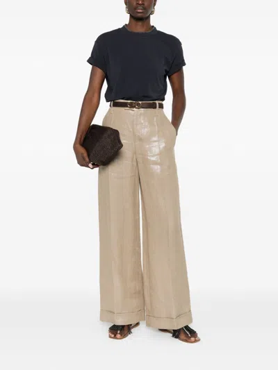 Brunello Cucinelli Stretch Cotton Jersey T-shirt With Precious Faux-layering In Multi