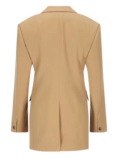 Celine Women Wool Blazer Jacket In Multi