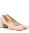 CHLOÉ Lauren leather pumps