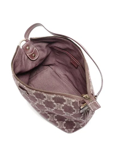 Pre-owned Celine 2000s Macadam Canvas Shoulder Bag