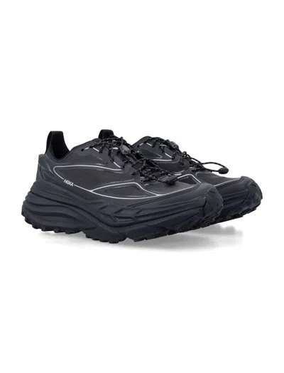 Hoka Stinson One7 Sneakers In Black