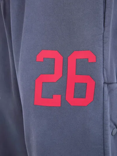 Essentials Drawstring Track Pants In Blue