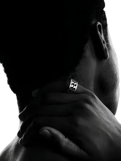 Twojeys Star Sterling Silver Ring In Gray