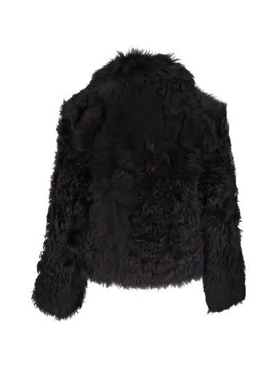 Twp Sylvia Fur Jacket In Black