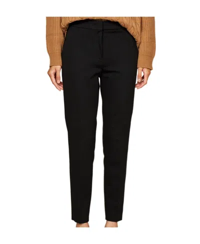 Max Mara Nine Pants In Black