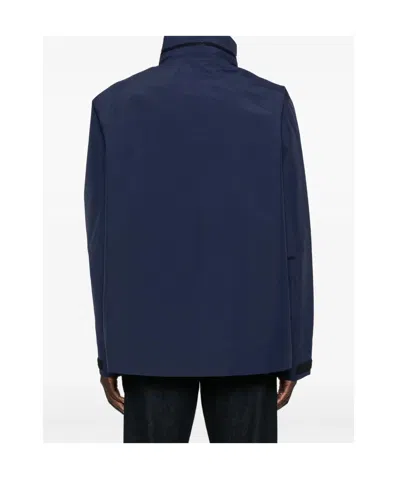 Veilance Flap-pocket Lightweight Jacket In Blue