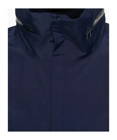 Veilance Flap-pocket Lightweight Jacket In Blue
