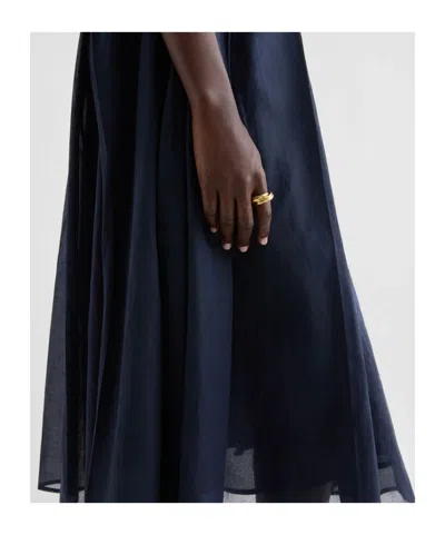 Jil Sander Multi-layer Ring In Gold