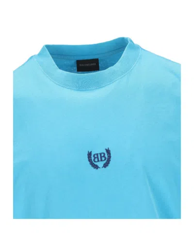 Balenciaga Logo T-shirt With Classic Graphic Design In Multi