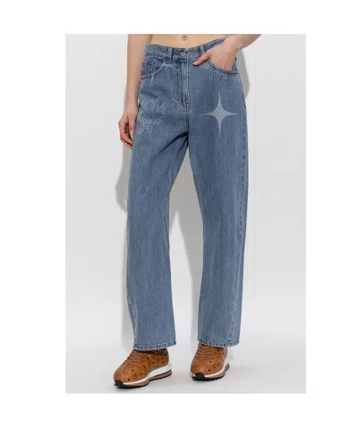 Mcm Belt Loop Jeans In Blue